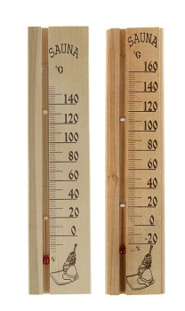 Термометр для бани Сауна прямоугольный
