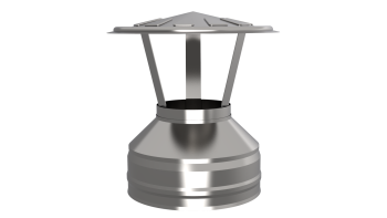 Оголовок ф 160х220, AISI 439/439, 0,5мм/0,5мм, (К)