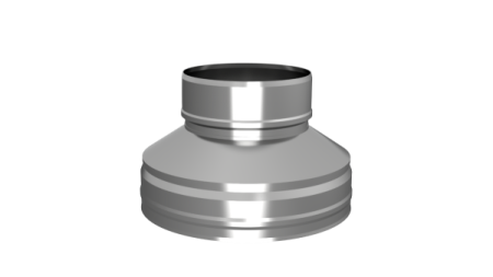 Переходник ф 180х115, Оц/1,0мм, h=180мм
